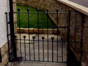 wrought iron gate