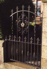 wrought iron gate