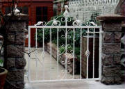 wrought iron gate